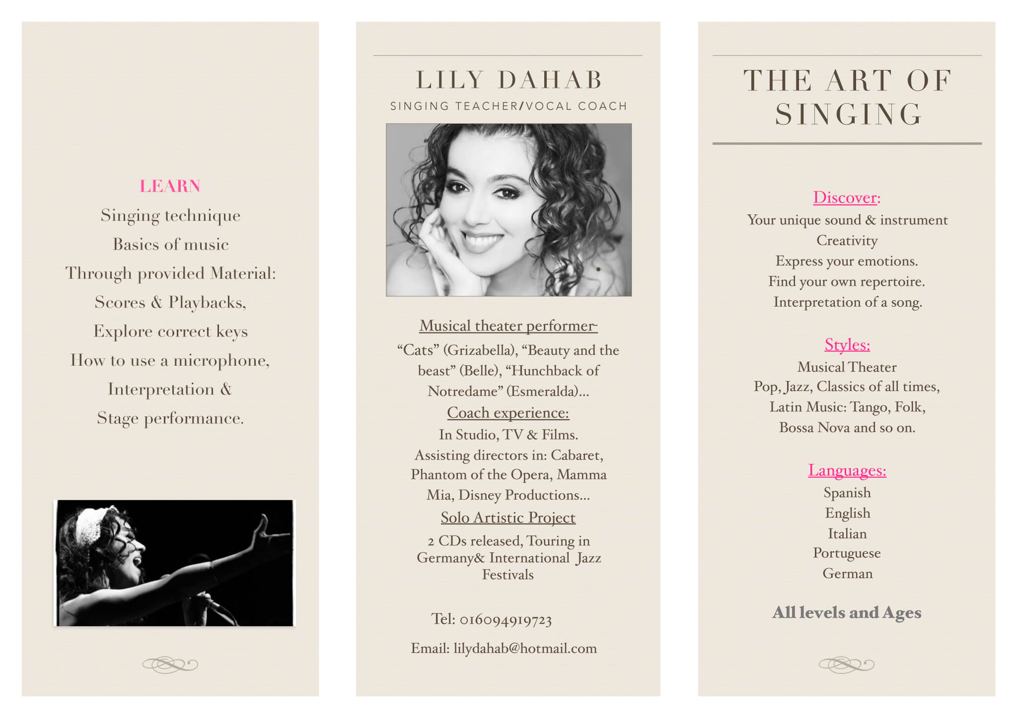 lily dahab teaching